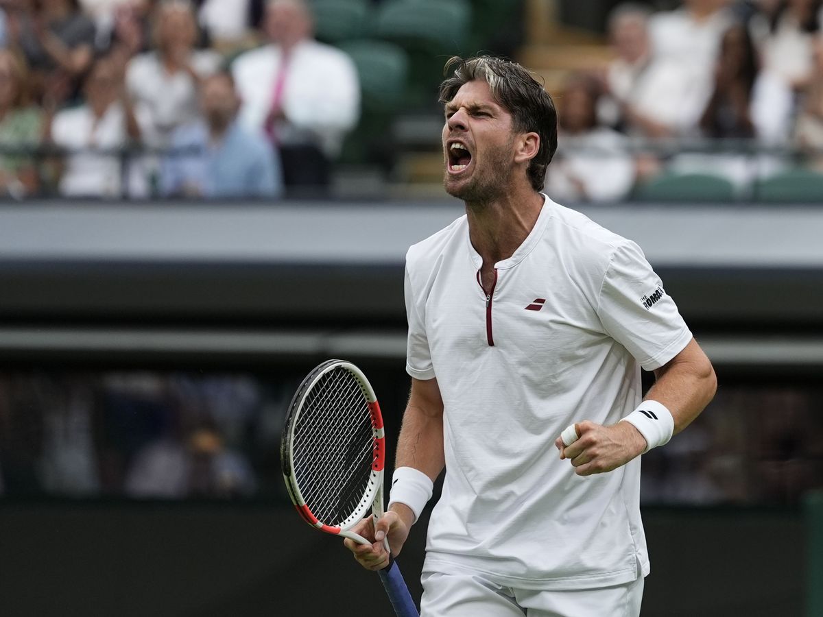 Cameron Norrie the last Briton standing at Wimbledon after gruelling five-setter