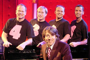 Supporting image for story: 4 Poofs and a Piano play Artix Theatre in Bromsgrove