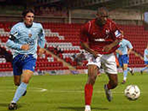 Supporting image for story: Harriers suffer third defeat