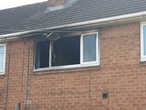 Supporting image for story: Man and woman taken to hospital and dog given oxygen after fire breaks out at Wolverhampton house