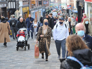 Supporting image for story: Busy first day after lockdown as shoppers fill streets in Shropshire
