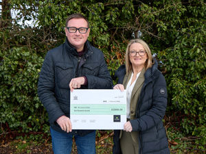 Supporting image for story: Lichfield civil engineering firm donates to community fund