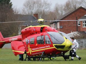 Supporting image for story: Air ambulance sent to incident in Shrewsbury