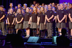 Supporting image for story: Shropshire pupils brought together for Telford's Big Sing - with video