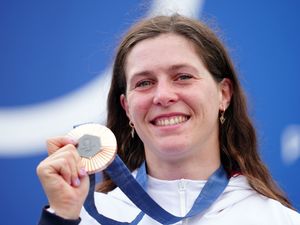 Supporting image for story: Kimberley Woods ‘buzzing’ after kayak bronze as Olympics goes into third day