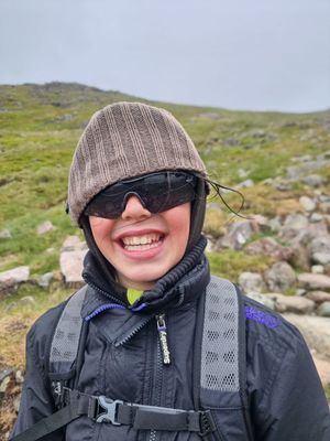 More training on Scafell Pike in awful weather.