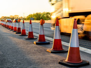 Supporting image for story: Water company apologises for A5 delays as they work to fix leak on major route