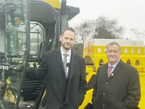 Supporting image for story: Sandwell celebrates green government rating for roads as Minister visits on National Pothole Day