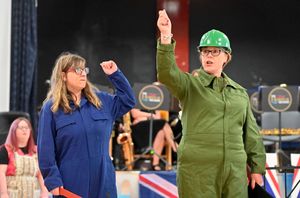 A theatre performance