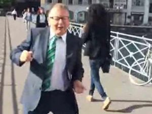 Supporting image for story: Video: A jig for TNS in Champions League