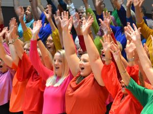 Supporting image for story: Choirs join forces and raise £16,000 for charity after venue 'packed to the rafters'