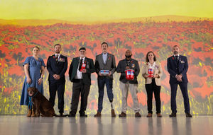 Veterans at the Poppy Appeal Launch 2025
