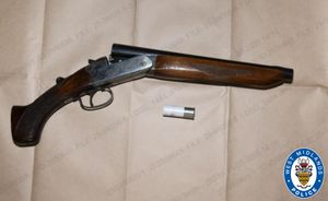 The shotgun that was used was found to have been stolen during a burglary in West Mercia in 2023