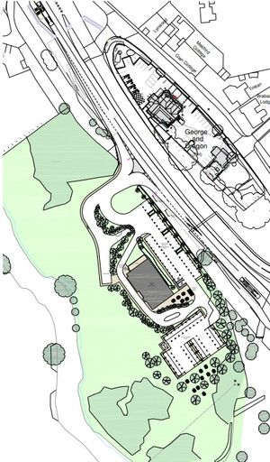 A Proposed Plan Of The Ev Charging Hub Site North Of Stone Submitted As Part Of The Planning Application To Stafford Borough Council