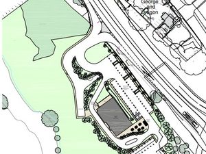 Supporting image for story: Plans to build new drive through restaurant and electric vehicle charging hub in Staffordshire