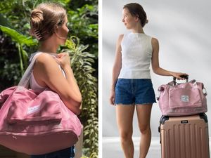 Supporting image for story: The foldable carry-on travel bag from Simplify Living is a ‘game changer for my trips away'