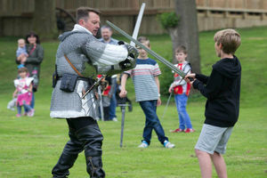 Warwick Castle Knight's Village