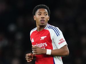 Supporting image for story: Bukayo Saka sure Arsenal’s Myles Lewis-Skelly has bright future ahead of him