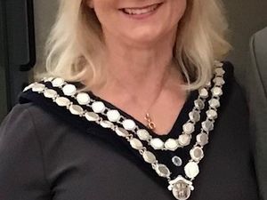 Llandrindod Wells Mayor Councillor Marcia Morgan