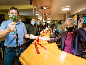 Supporting image for story: Community Shropshire pub in new hands after being saved from development