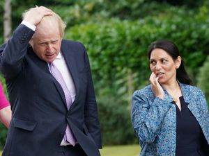 Supporting image for story: Boris Johnson backs Priti Patel in row with police over pay
