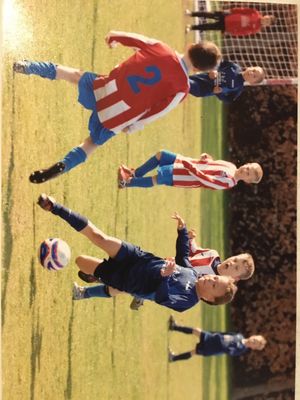 A young Ebony Salmon