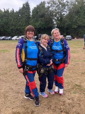 Sarah Evans, Jess Bennett and Lea Fretwell