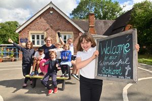 Delight for pupils at Weston Lullingfields CE School near Baschurch after a glowing report 