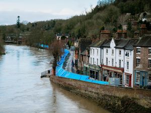 Supporting image for story: Ironbridge residents 'growing weary' as second wave of flooding devastates town