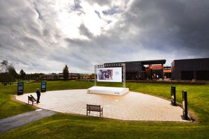 The exhibition at the National Memorial Arboretum