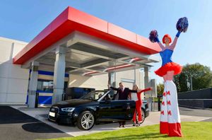 Metro Bank opened a drive-thru branch at Merry Hill in September