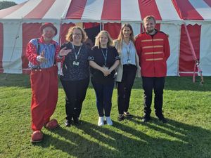 Supporting image for story: Big top raises big funds for Telford primary school and nursery 