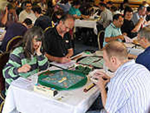 Supporting image for story: Scrabble experts do battle