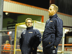 Supporting image for story: Gavin Cowan questions Telford players 