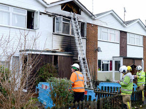 Supporting image for story: IN PICTURES and VIDEO: Twenty evacuated as house blaze breaks out in Shrewsbury