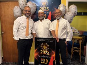 Supporting image for story: Town turns out to celebrate award-winning curry house's 50-year anniversary