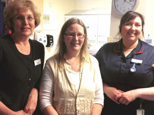 Supporting image for story: Whitchurch mother's thanks to life-saving medics at Royal Shrewsbury Hospital