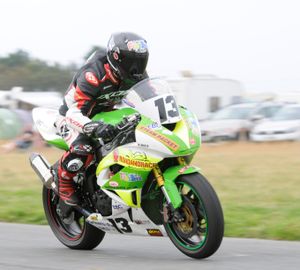Jason Wilkes is turning his attention back to road racing after finishing third in the Open class. Picture: Steve Snelling