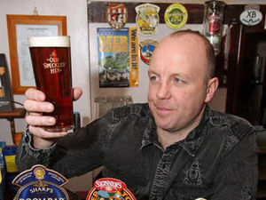 Supporting image for story: Ex-football star lands pub prize