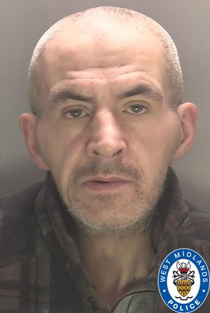 Mark Rock is wanted for a serious assault. Photo: Dudley Police