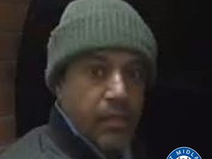 Supporting image for story: Police want to speak to a man spotted in Walsall wearing a wooly hat following a burglary
