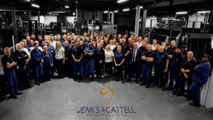 The team at Jenks & Cattell Engineering Ltd