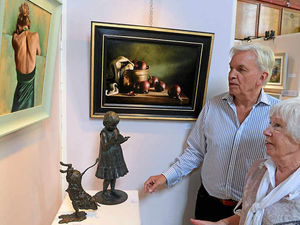 Supporting image for story: Harry Hill art exhibition in Ellesmere