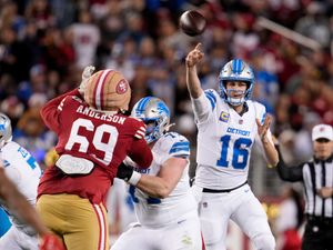 Supporting image for story: Jared Goff propels Detroit Lions to win over San Francisco 49ers