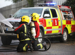 Supporting image for story: Shocking abuse facing Shropshire fire crews