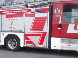 Supporting image for story: 20 tonnes of straw on fire in Shifnal.