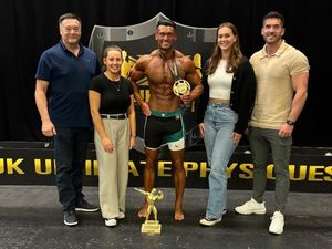 Supporting image for story: Water guy! Severn Trent boss from Wombourne crowned Mr Universe