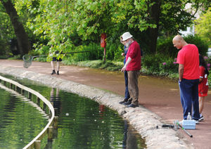 People spotted the fish in the water in recent days
