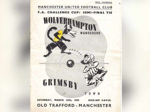 Supporting image for story: Matchday programme from Wolves' triumphant 1939 FA semi-final win over Grimsby for sale on Ebay