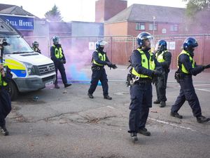 Supporting image for story: Five men charged after violent protests outside Essex hotel